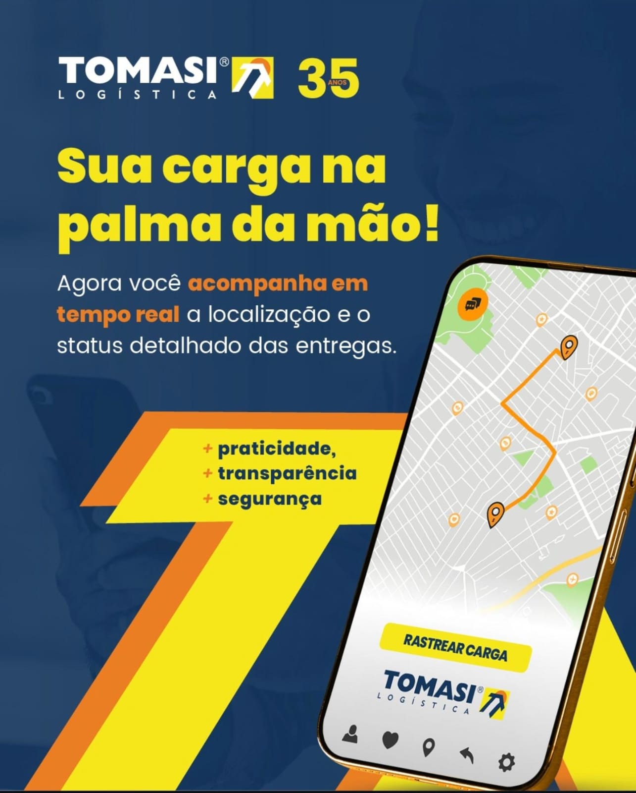 Screenshot 1 - Tomasi Logistica